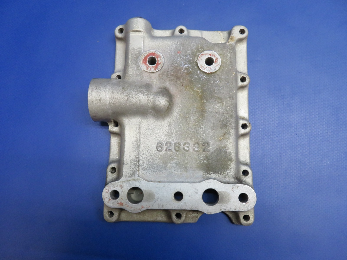 Continental IO-470-U Oil Cooler Plate P/N 626332 (0326-1800)2