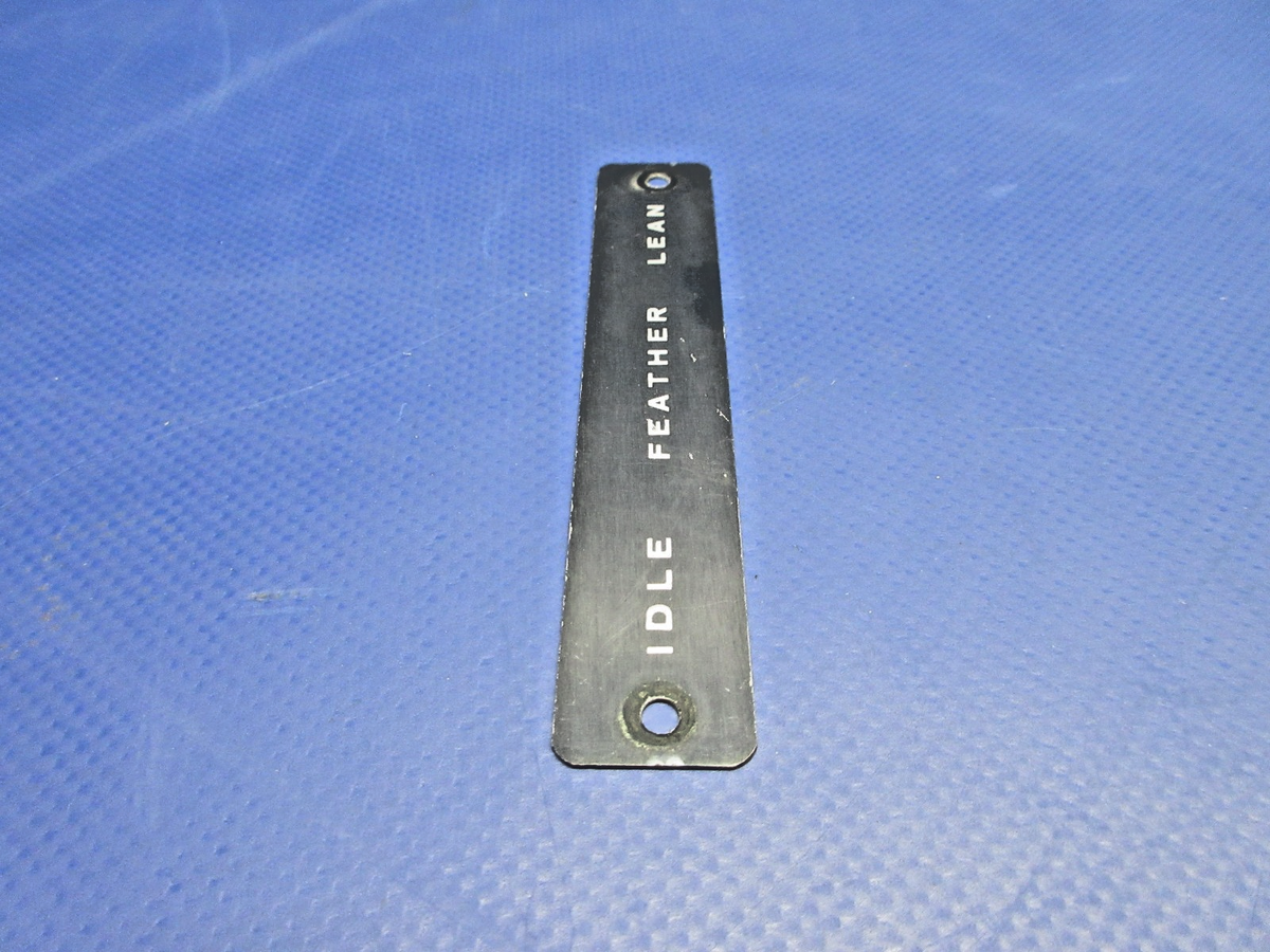 Piper PA-31T1 Cheyenne Placards LOT (0926-755)11