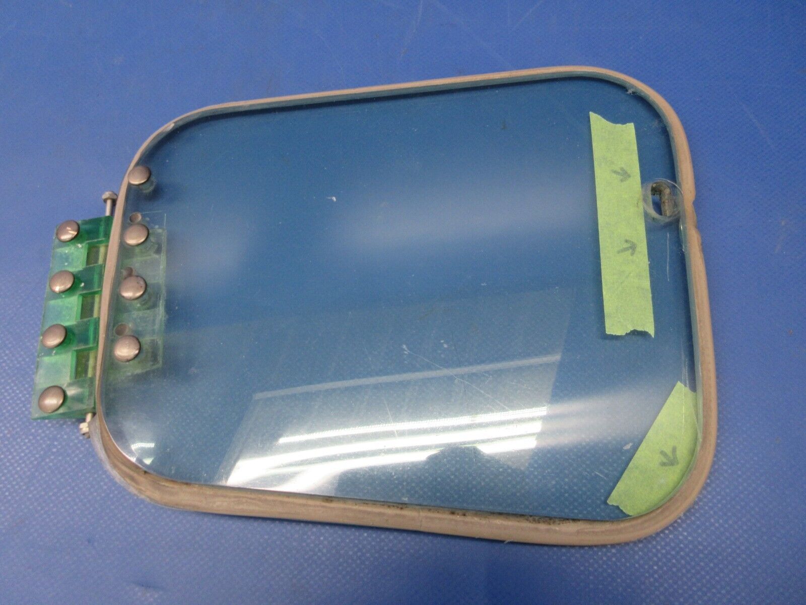 Cessna 310 / 310R Foul Weather Window Glass P/N 0891107-4 (1024-1204)