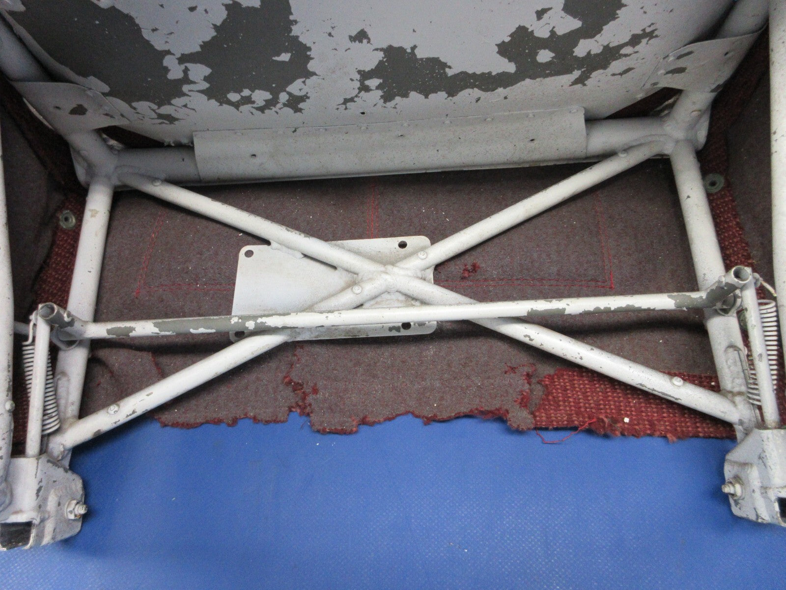 Bell 47J-2 Helicopter Pilot Seat P/N 47-731-066-103 (1124-1358)19