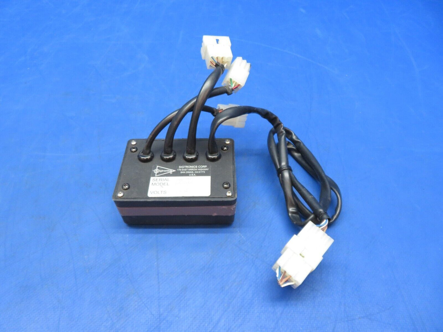 Sigtronics Intercom & Stereo Switches P/N SPA-4S, RES-401 (0923-485)