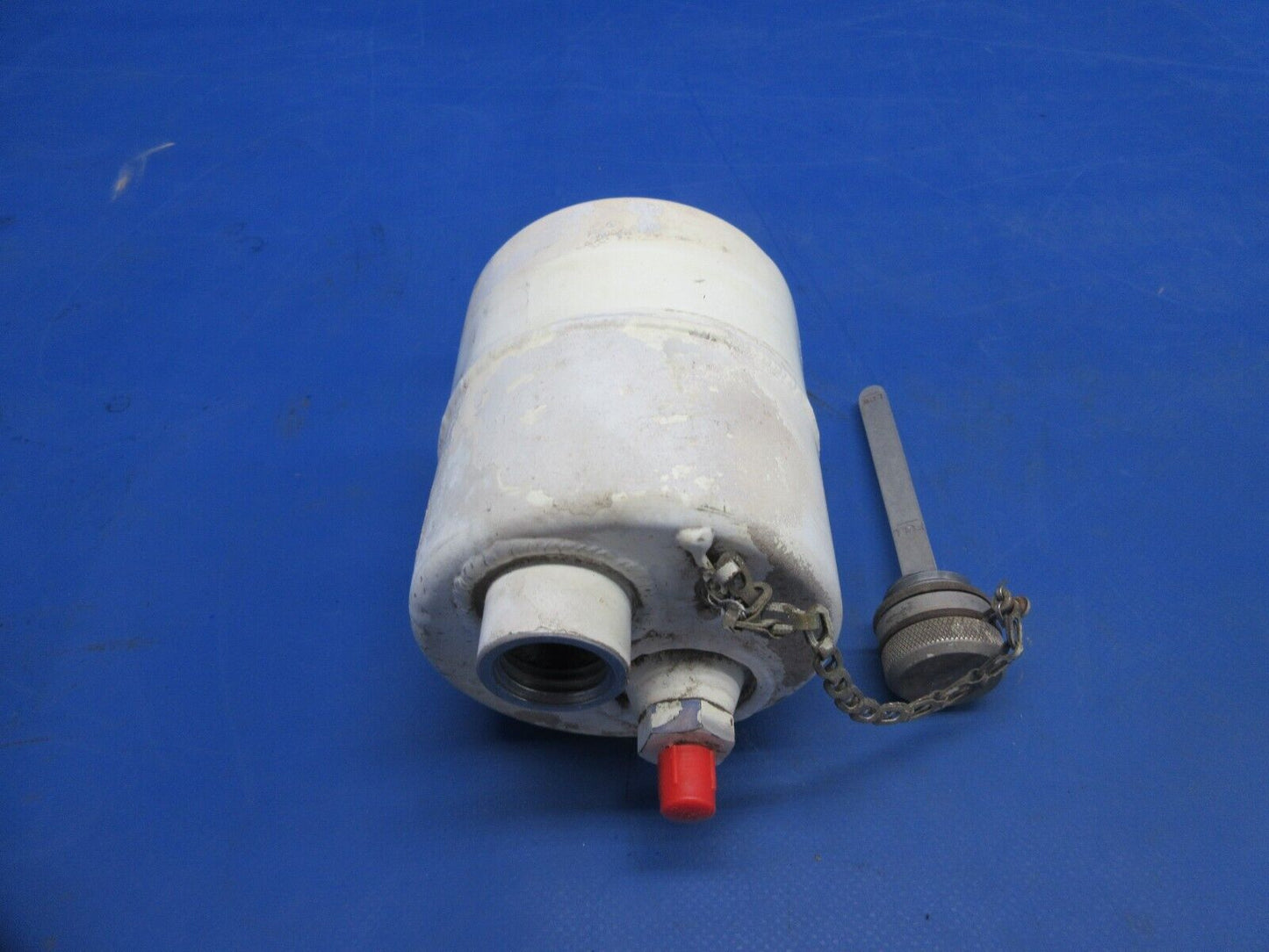 Bell 47J-2 Helicopter Hydraulic Reservoir P/N 47-691-001-1 (1124-917)