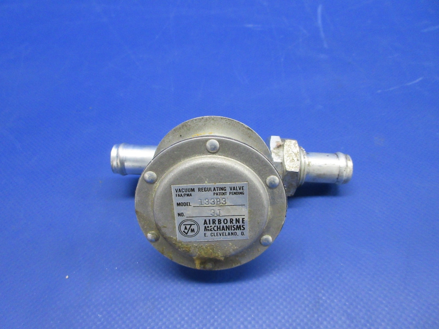 Beech D95A Travel Air Airborne 133B3 Vacuum Regulating Valve (0326-793)0