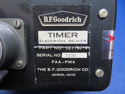 Cessna 421 B.F. Goodrich Electrical De-Ice Timer P/N 3E1150-3 TESTED (0426-112)1
