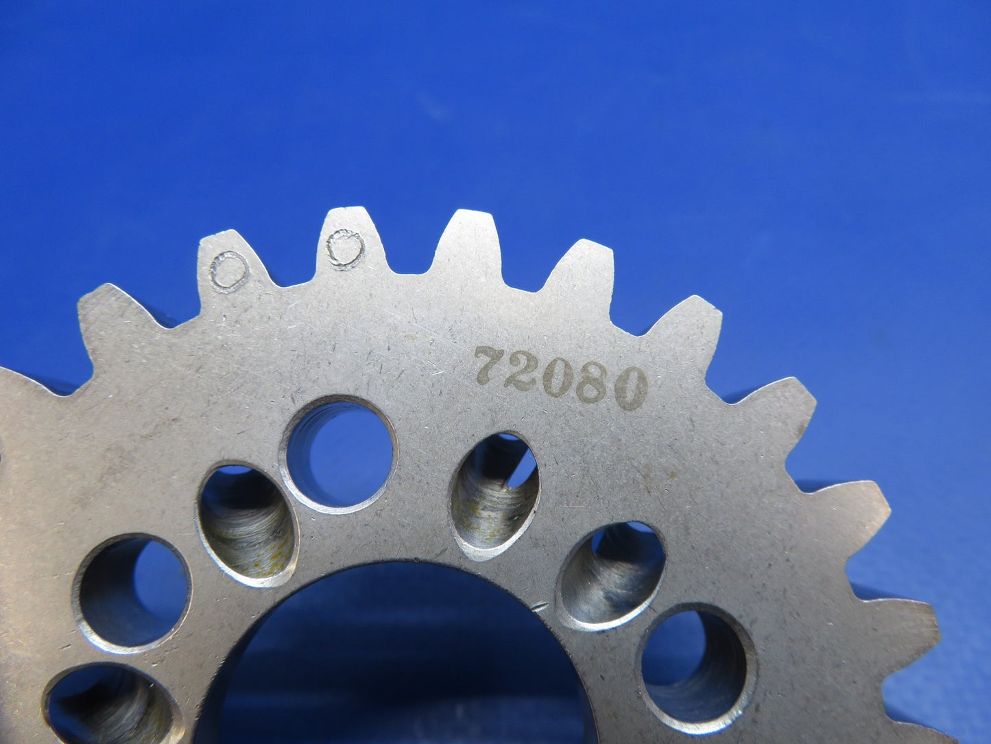 Lycoming Camshaft Gear P/N 72080 Inspected w/ 8130 (0326-1712)3