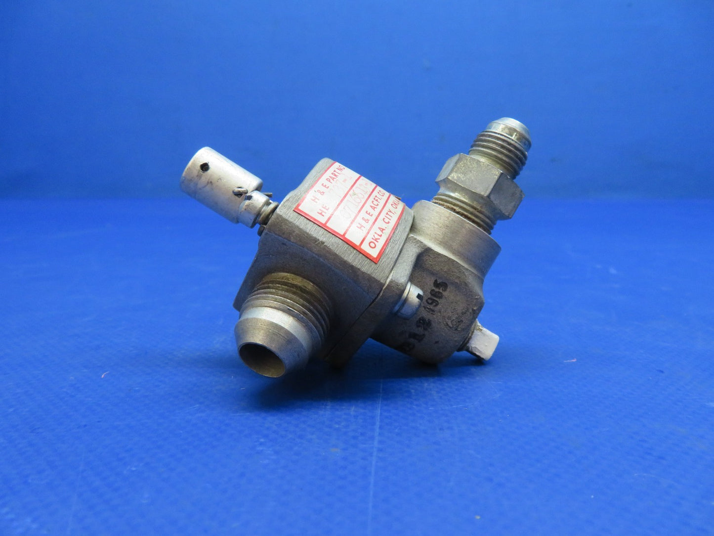 Cessna 182 / 182H H&E Fuel Selector Valve P/N HE737-1, 0716613-1 (0326-1782)8