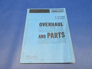 Continental W-670 Series Overhaul Manual and Parts Catalog (0324-1281)