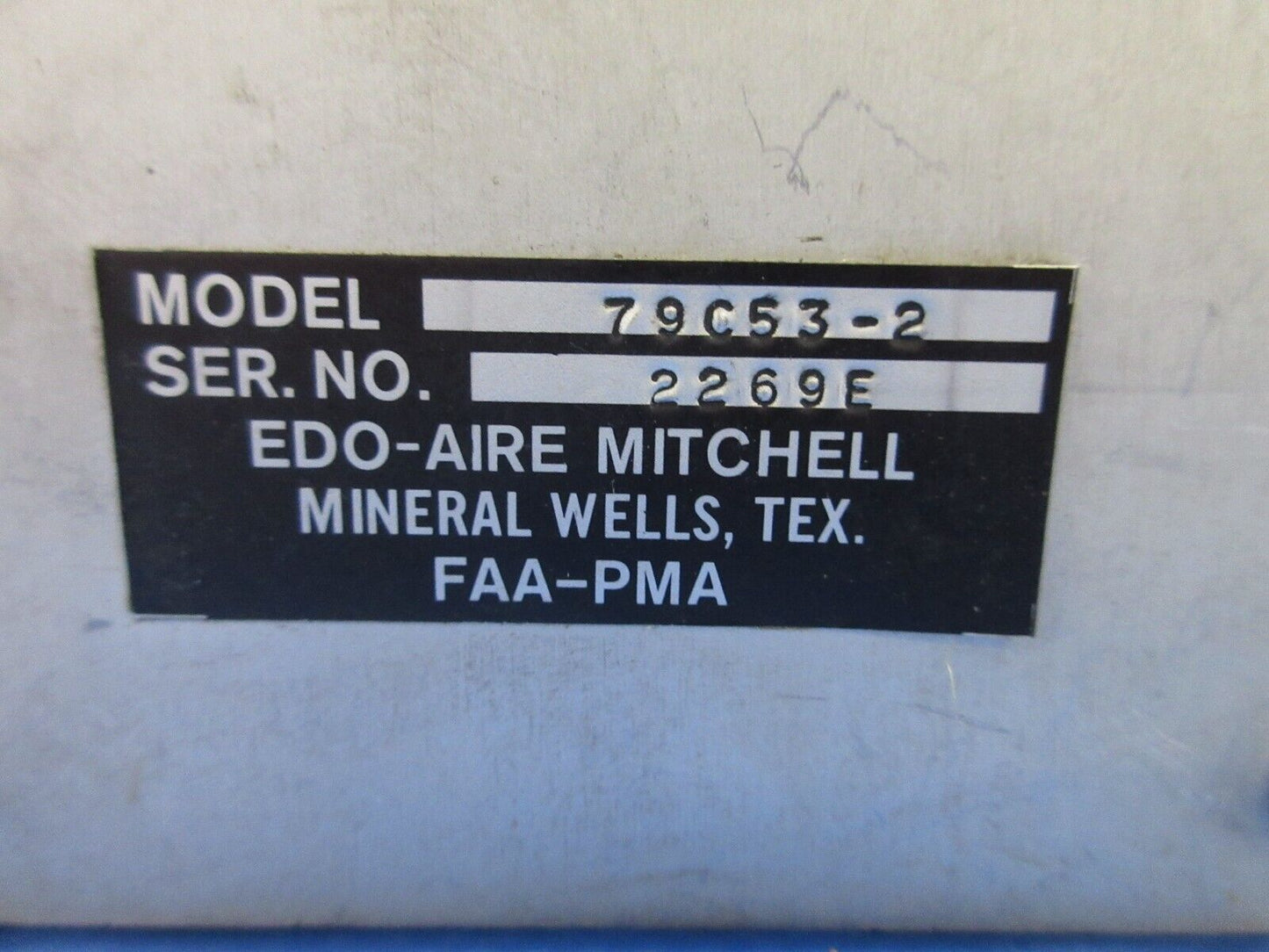 Edo-Aire Mitchell Amplifier 28 Volts P/N 79C53-2 (0424-1122)