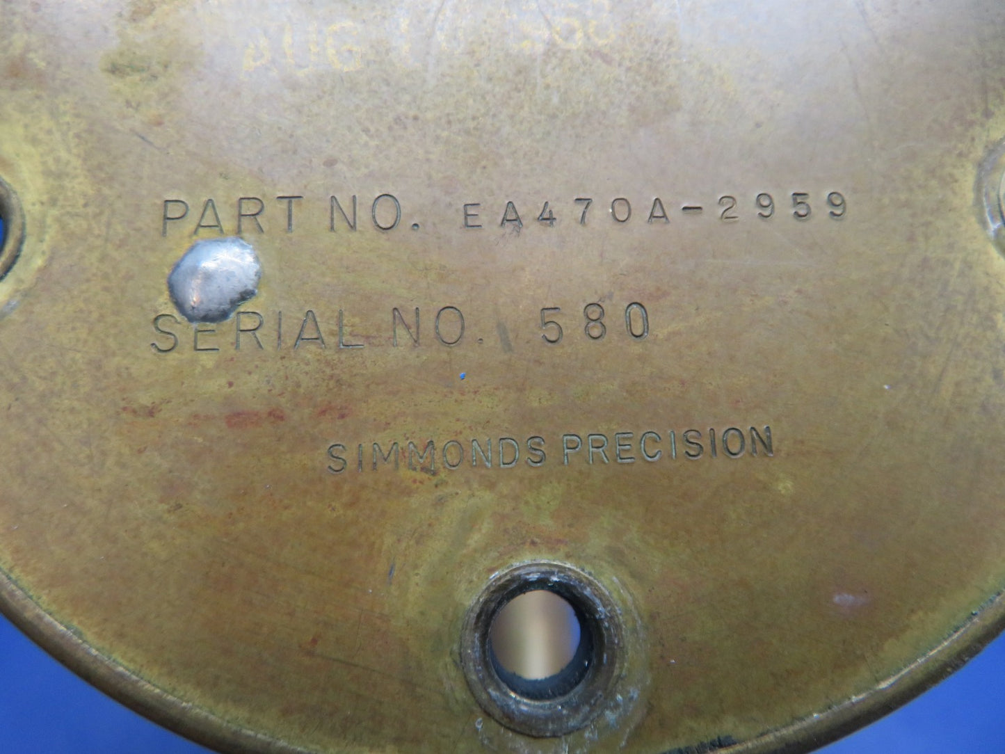 Cessna 421 Simmonds Fuel Sender / Transmitter P/N EA470A-2959 TESTED (0326-129)1