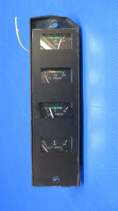 Grumman AA-1B Cluster Gauge P/N 5801010-501 w/ WARRANTY (0424-1724)