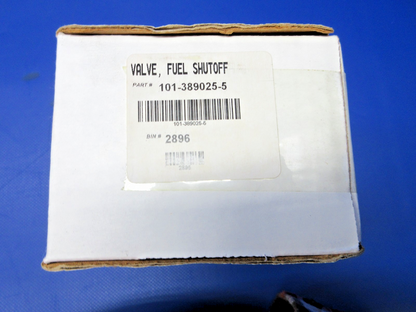 Beech Electromech Fuel Shut Off Valve 28V w/8130 P/N 101-389025-5 NOS (0426-755)3