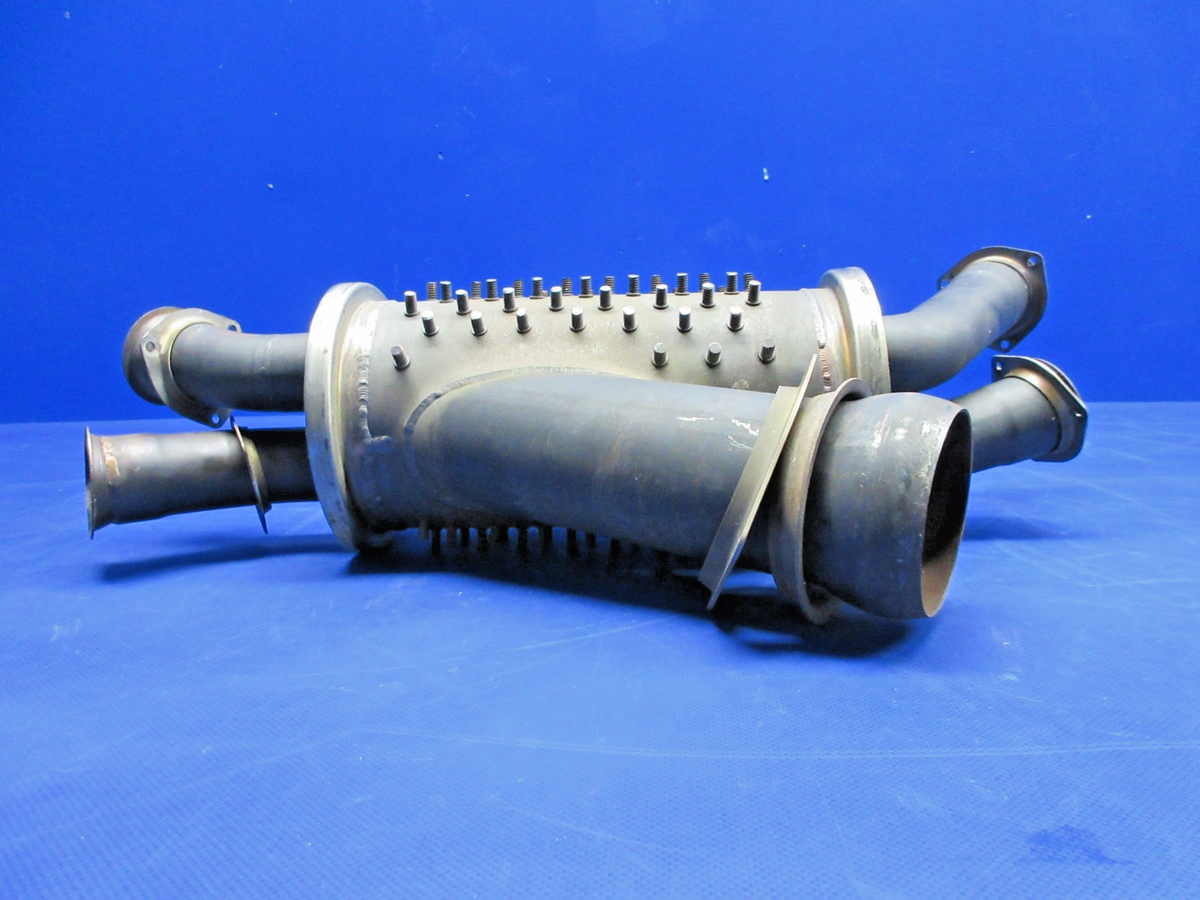 Mooney M20 / M20E Ball Stud Exhaust Muffler P/N 850-2 (0926-835)2