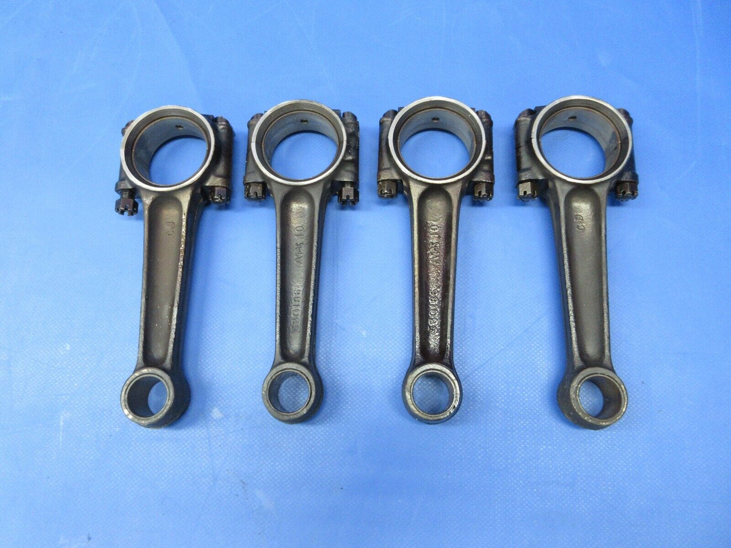 Continental O-200-A Connecting Rod Assy P/N 530184A2 LOT OF 4 (0824-2058)