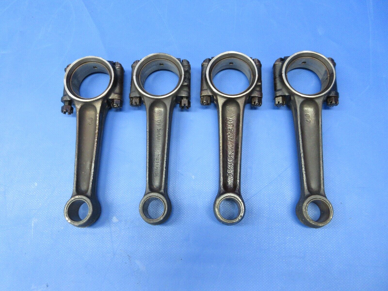 Continental O-200-A Connecting Rod Assy P/N 530184A2 LOT OF 4 (0824-2058)