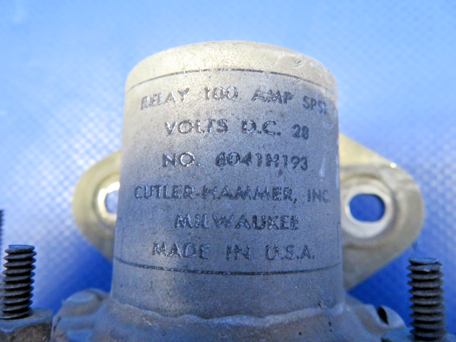 Cessna 310 Cutler-Hammer Relay 28V P/N 6041H193 TESTED (0826-414)5