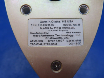 Garmin GNS-430W GPS/NAV & GA35 Antenna 011-01060-00 KIT  TESTED 8130 (1024-149)