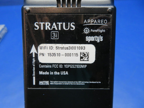 Stratus ESG w/ Rack & Antennas P/N 153510-000017 WARRANTY (0324-122)