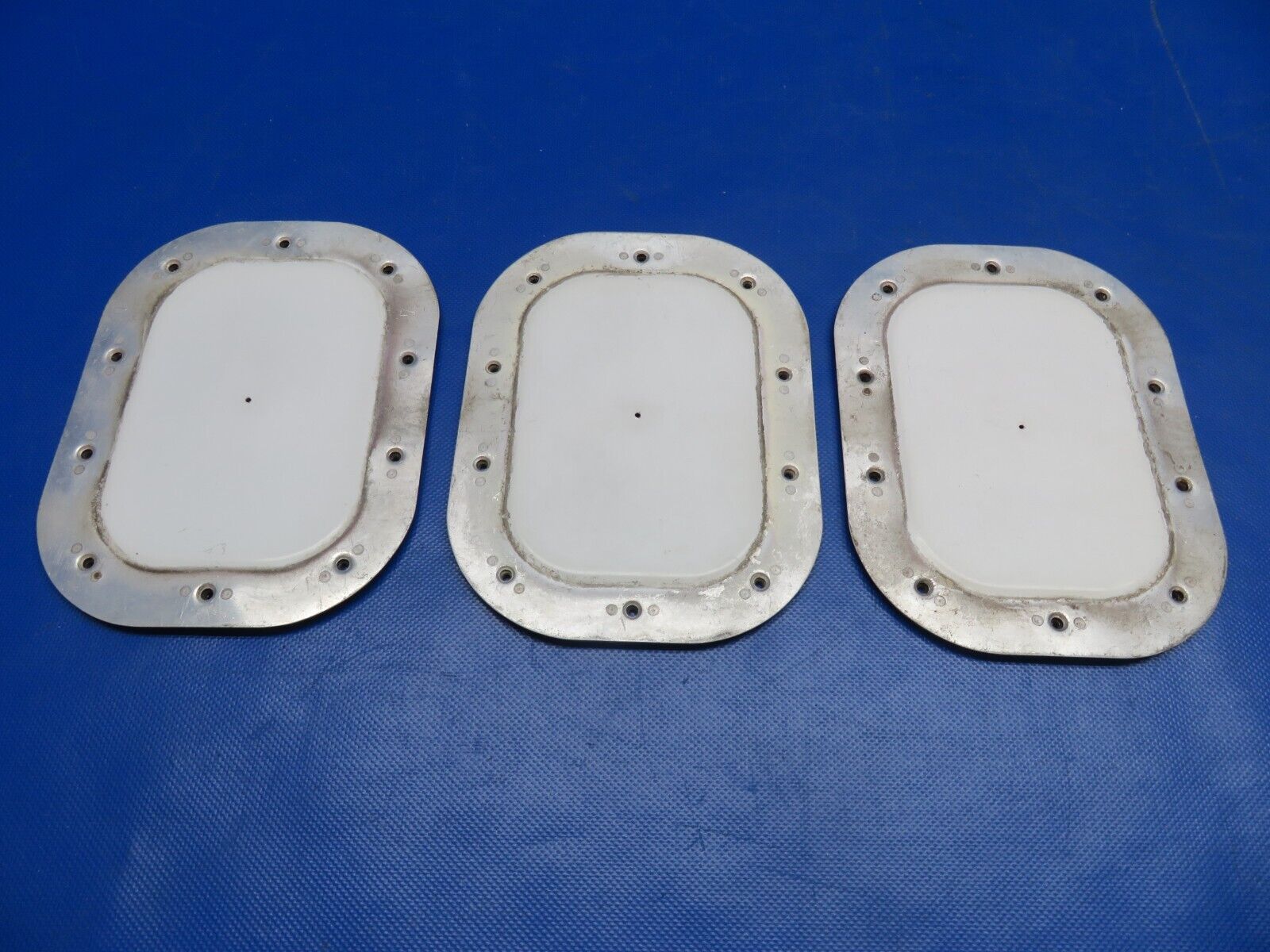 Mooney M20E Inspection Panel / Plate P/N 913011-501 LOT OF 3 (0724-1874)