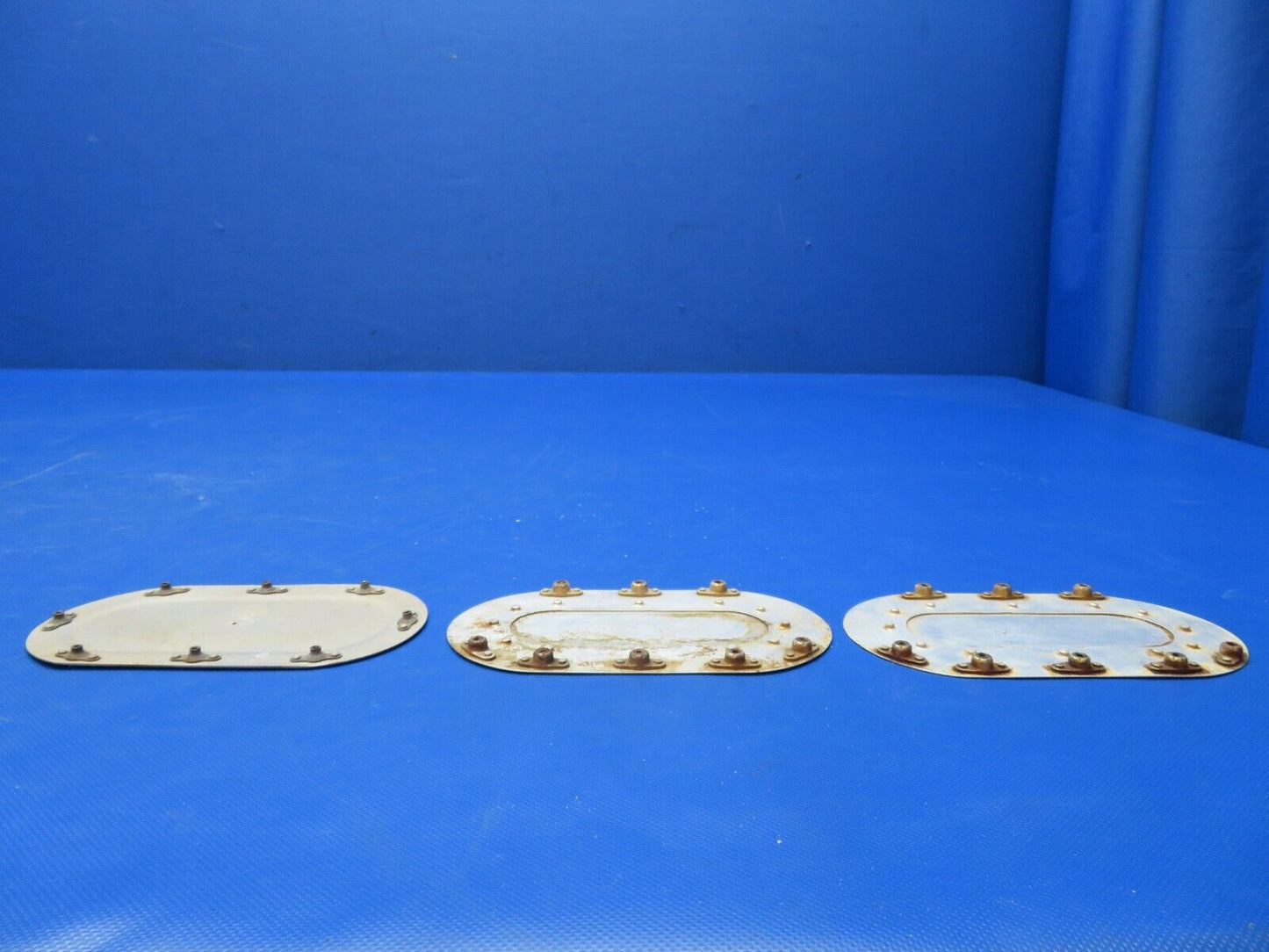Mooney M20 /M20E Inspection Panels / Cover Plate P/N 913015 LOT OF 8 (0724-1877)