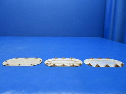 Mooney M20 /M20E Inspection Panels / Cover Plate P/N 913015 LOT OF 8 (0724-1877)
