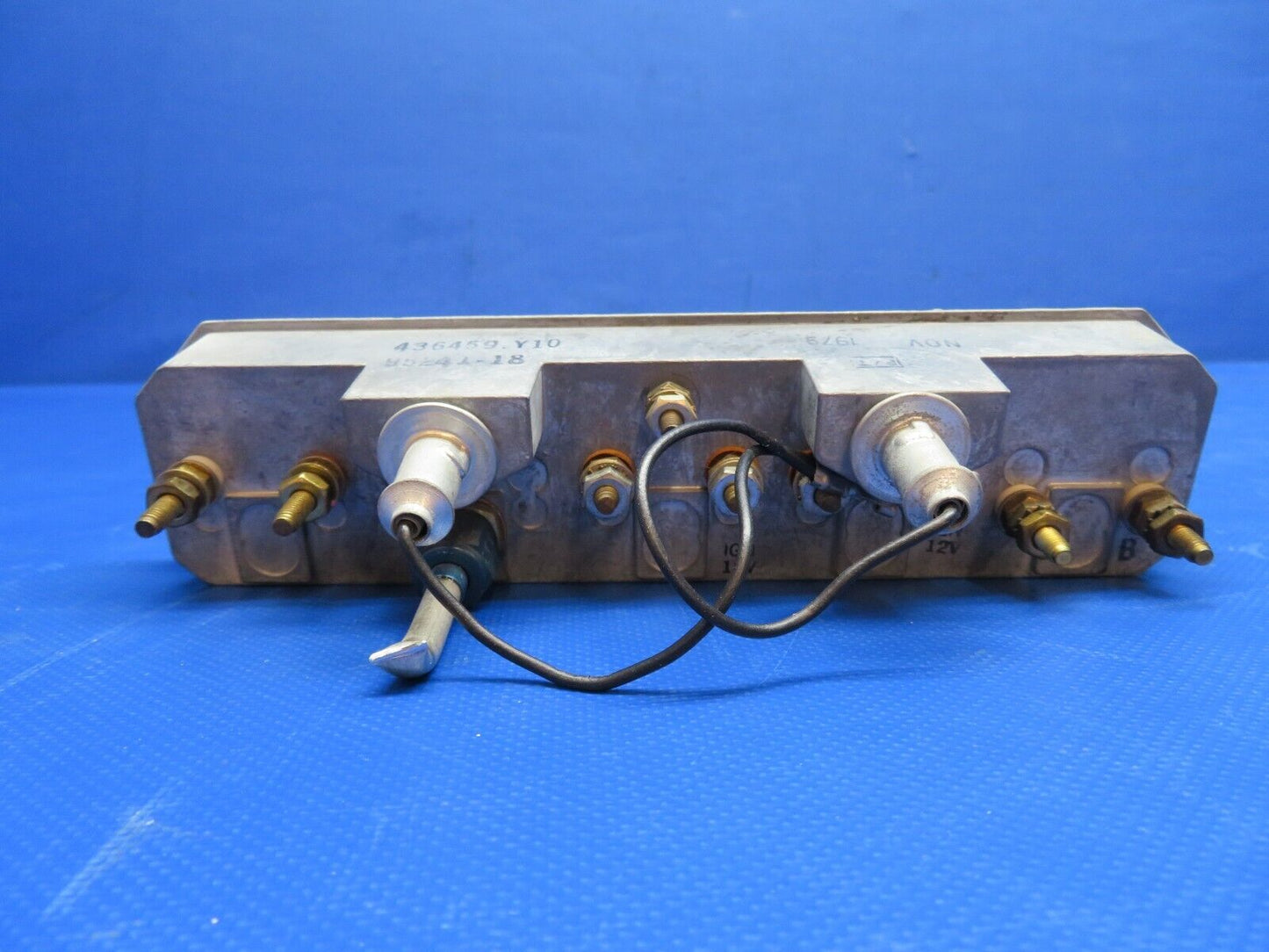 Piper PA-34 Stewart Warner Cluster Gauge 436459, 436459-Y10 WARRANTY (0424-1732)