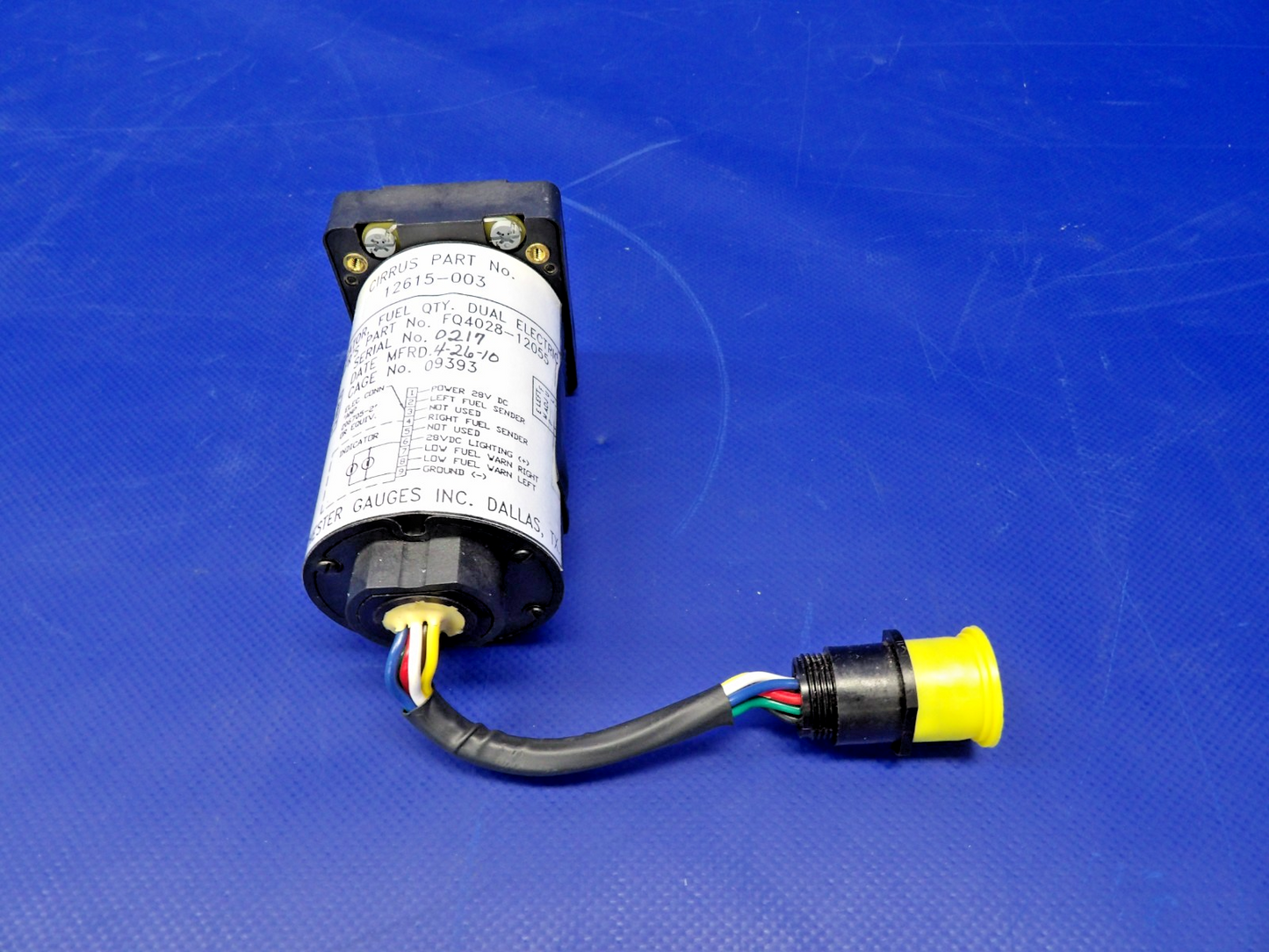 Rochester Dual Electric Fuel Qty Indicator FQ028-12055 WARRANTY (0426-1217)5