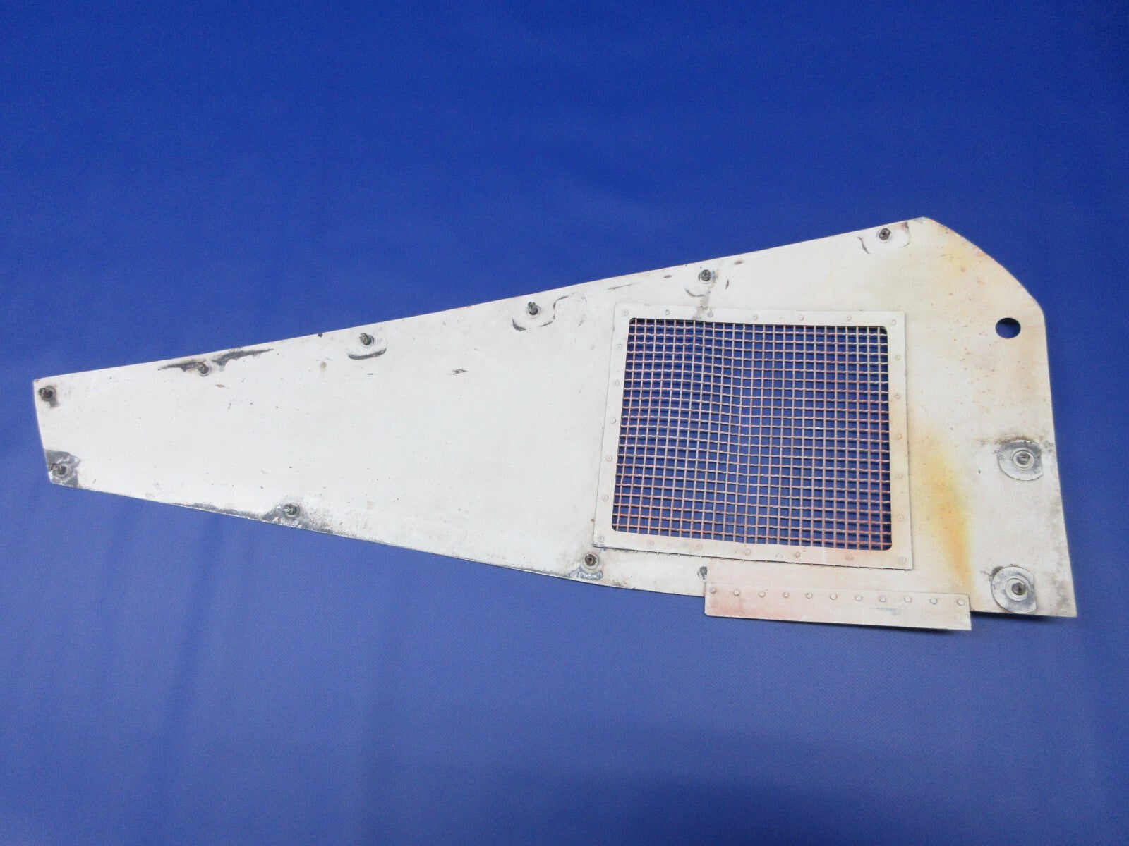 Bell 47J-2 Helicopter Upper Engine Cowl LH Panel P/N 47-340-205-7 (1124-1409)1