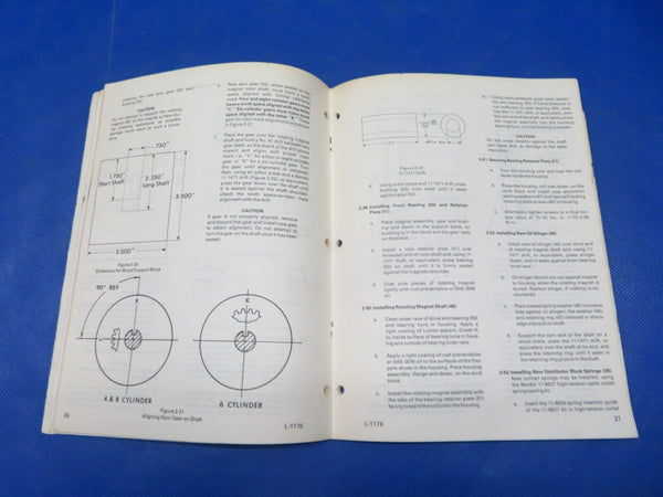 Bendix D-3000, D-3200 Series Magneto Ignition Systems Overhaul Manual (1024-192)