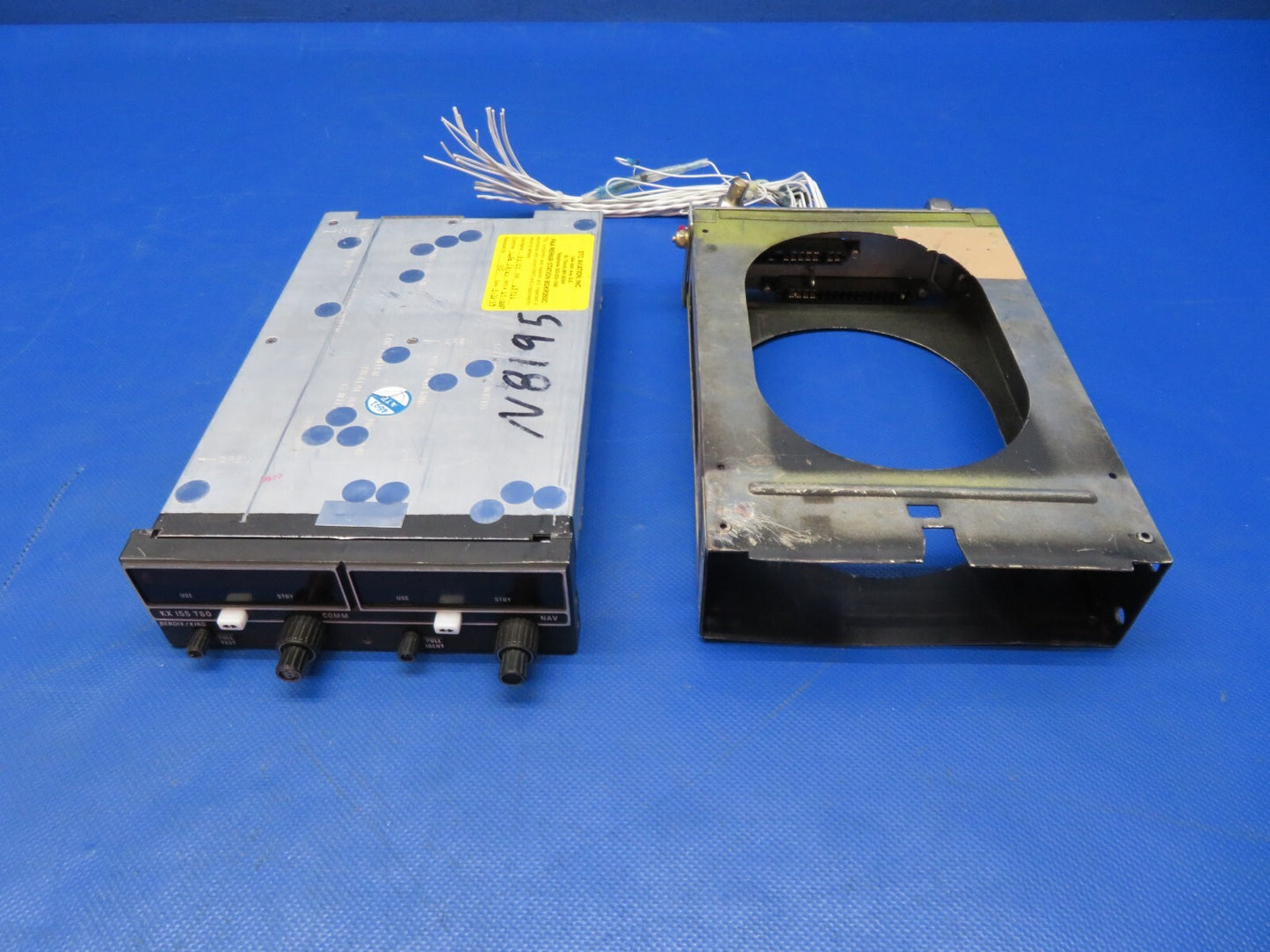 King KX155 Nav / Com w/ Rack 14v P/N 069-1024-38 TESTED w/ 8130 (0624-162)4