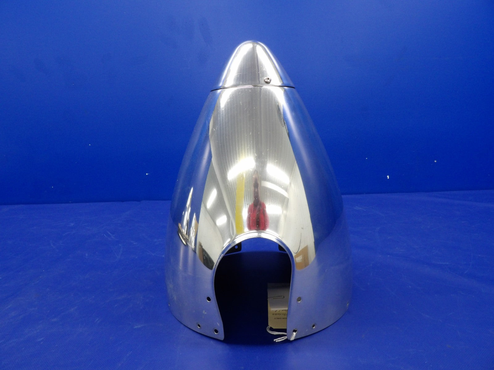 Beech Hartzell Polished 2-Blade Propeller Spinner Dome P/N C2445-1P (0226-2026)2