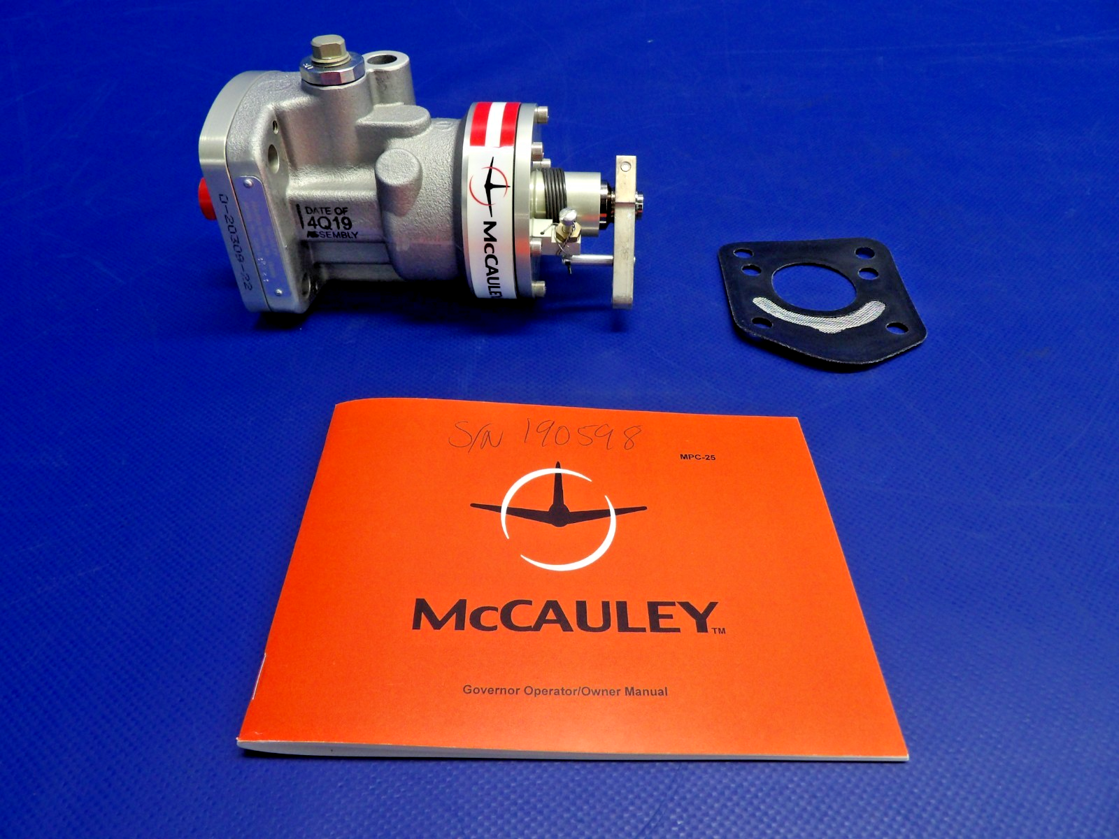 McCauley C290D3-R / T23 Propeller Governor P/N D-20309-22 NOS (0426-1253)0
