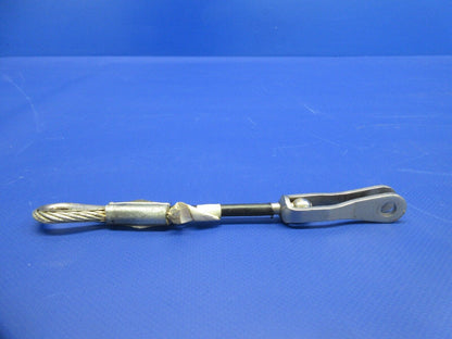 1996 Piper PA-28 Rear Center Belt Attach Cable & Cover P/N 96908-000 (1224-712)