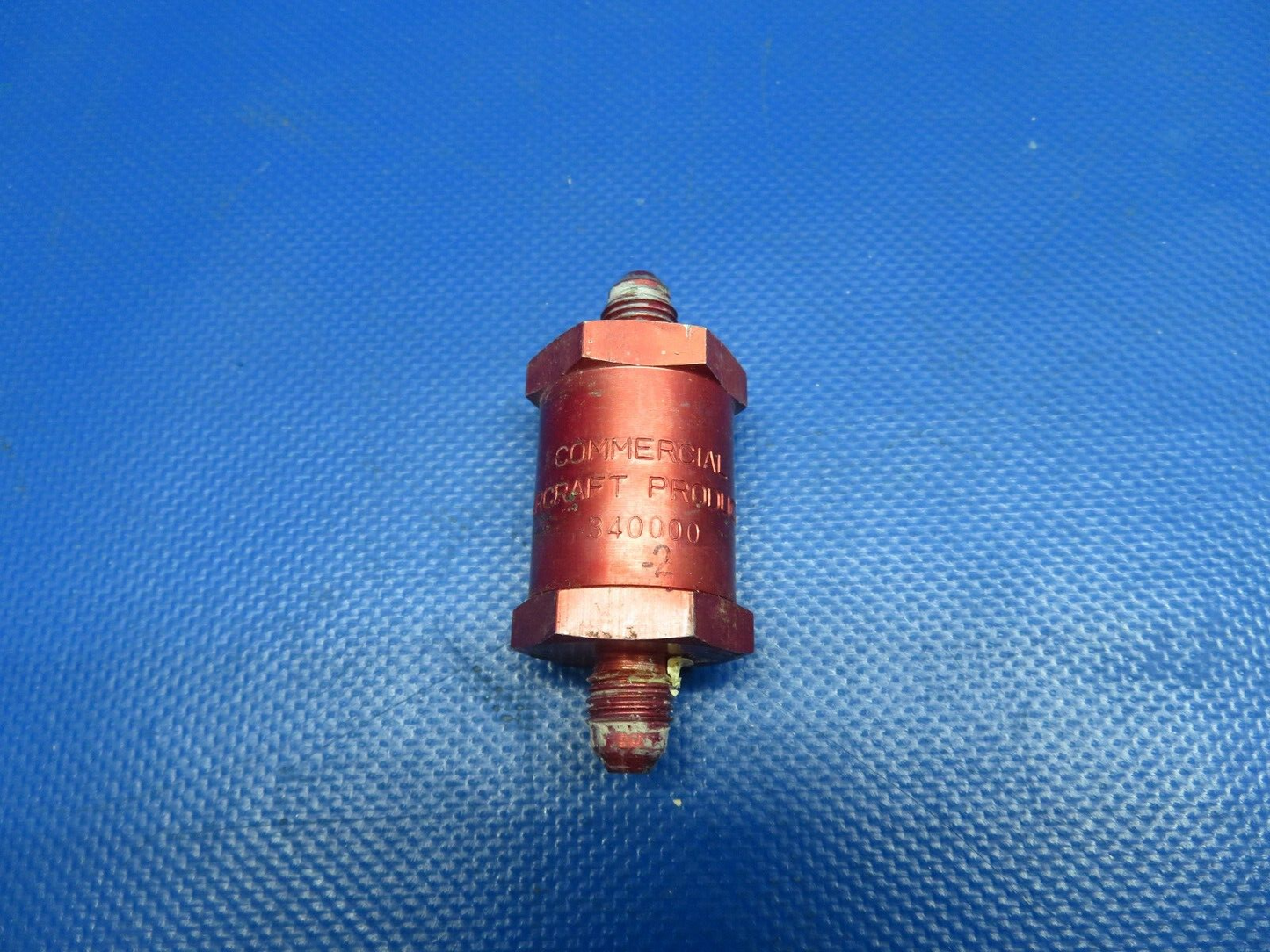 Commercial Aircraft Products Check Valve P/N 340000-2 (0219-236)0