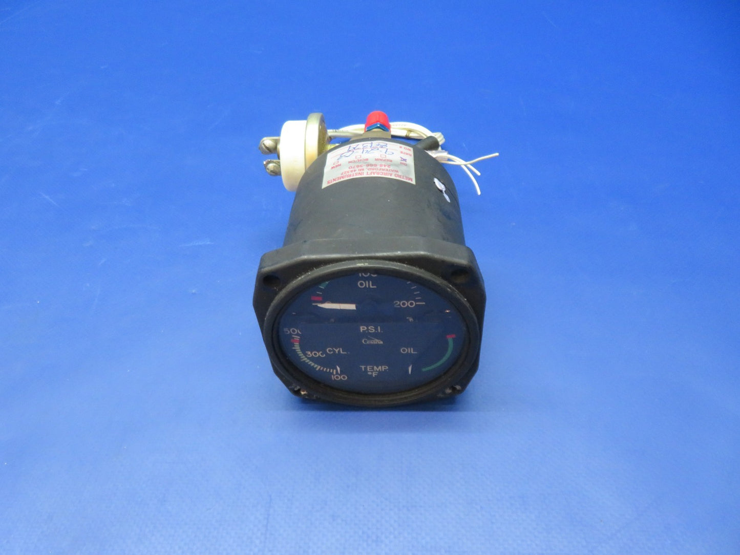 Cessna 421 Garwin 3-in-1 Engine Gauge P/N 22-804-017-1 WARRANTY (0326-214)2