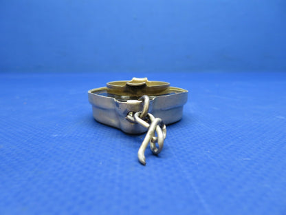Continental IO-470 Oil Filler Neck w/ Cap P/N 538801, 640620-8 (0326-1778)9