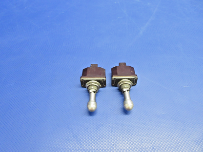 Cessna 310 / 310N Toggle Switch P/N MS24658-21N LOT OF 2 TESTED (0926-750)0