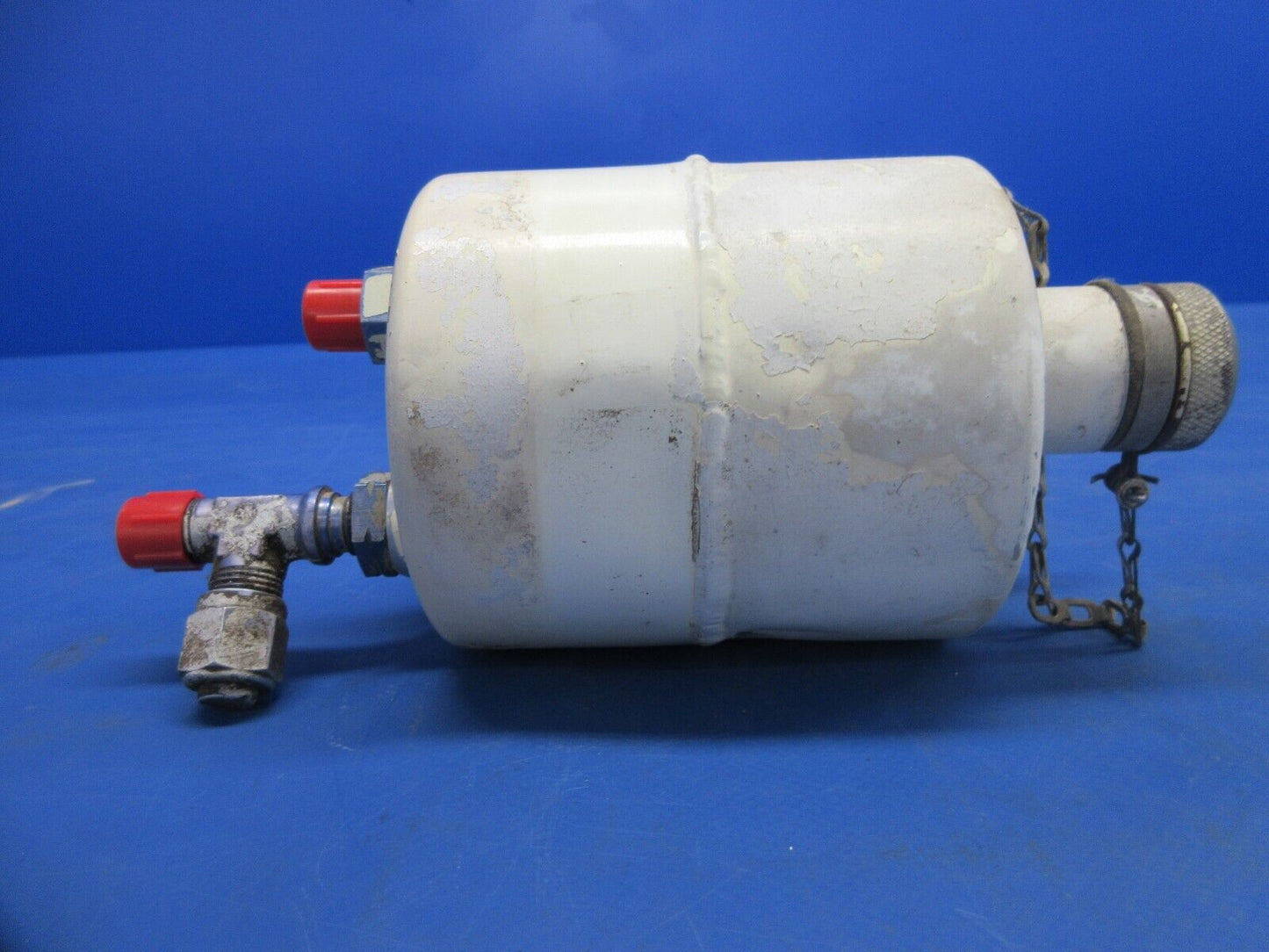 Bell 47J-2 Helicopter Hydraulic Reservoir P/N 47-691-001-1 (1124-917)