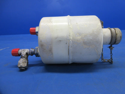 Bell 47J-2 Helicopter Hydraulic Reservoir P/N 47-691-001-1 (1124-917)