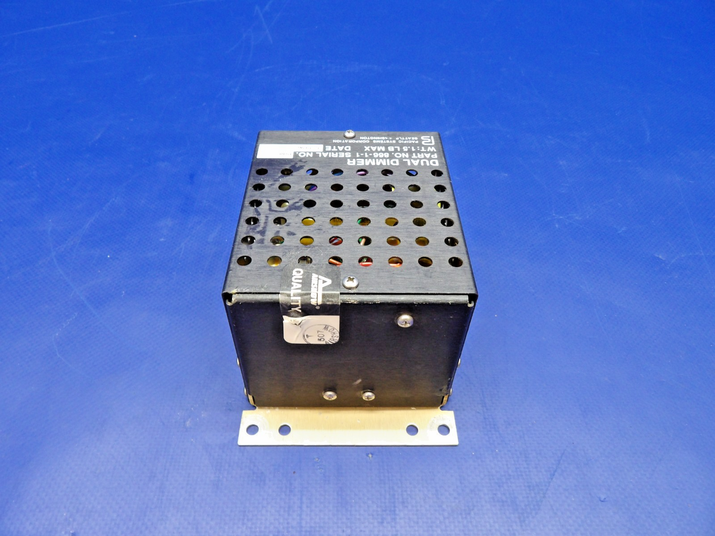 Pacific Systems Dimming Power Supply P/N 866-1-1 WARRANTY (0426-1333)4