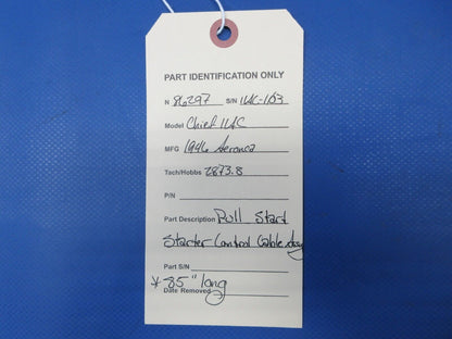 Aeronca 11AC Chief Pull Start Starter Control Cable (1024-1248)