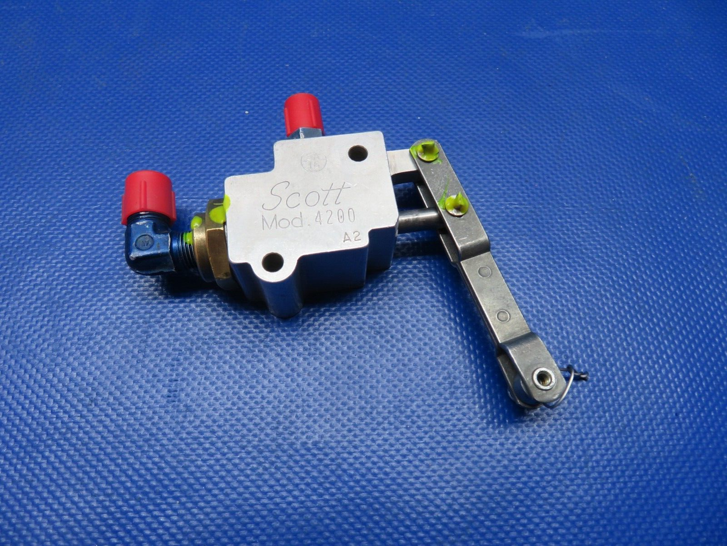 Piper Scott 4200 Parking Brake Valve P/N 4200-A2 REBUILT (0624-1801)