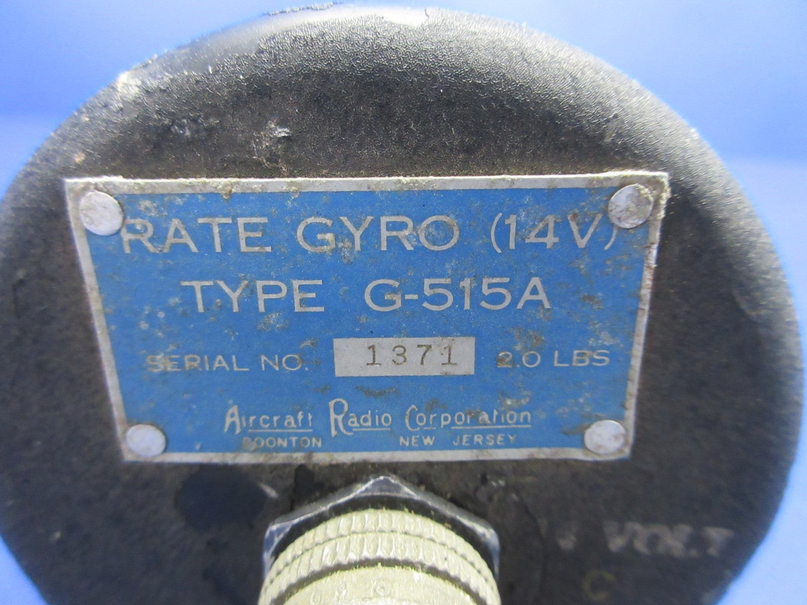 Mooney M20 / M20C ARC G-515A /G515A Rate Gyro 14V WARRANTY (0426-786)4
