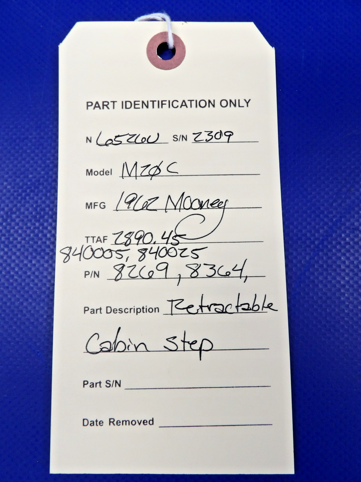 Mooney M20 / M20C Retractable Cabin Step P/N 8269 (0426-1429)11
