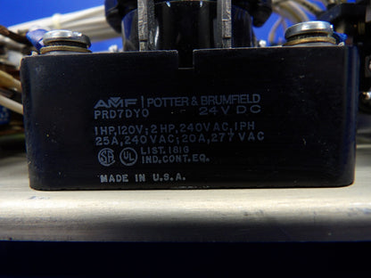 Piper PA-31T1 Cheyenne Electrical Relay Shelf P/N 49565-3 (0626-1334)6
