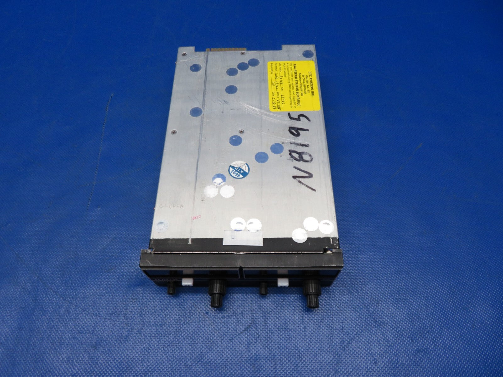 King KX155 Nav / Com w/ Rack 14v P/N 069-1024-38 TESTED w/ 8130 (0624-162)6