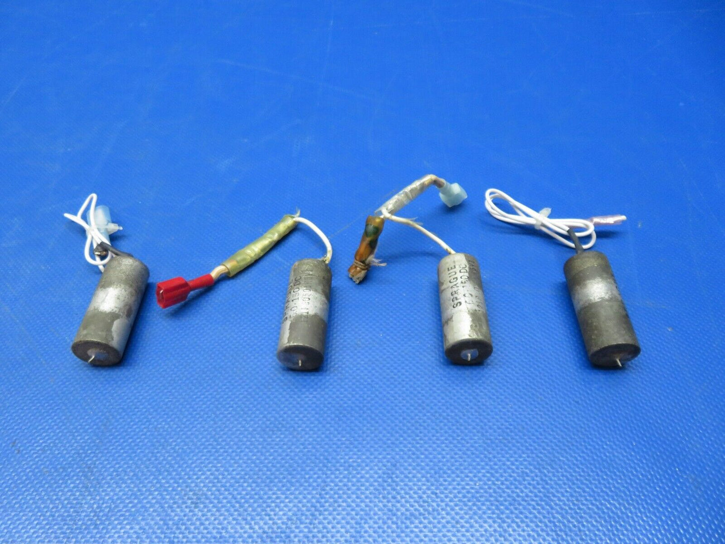Beech 95 / D95A Spraque Capacitor 28v 121P60501R5V1 LOT OF 4 WARRANTY (0424-277)
