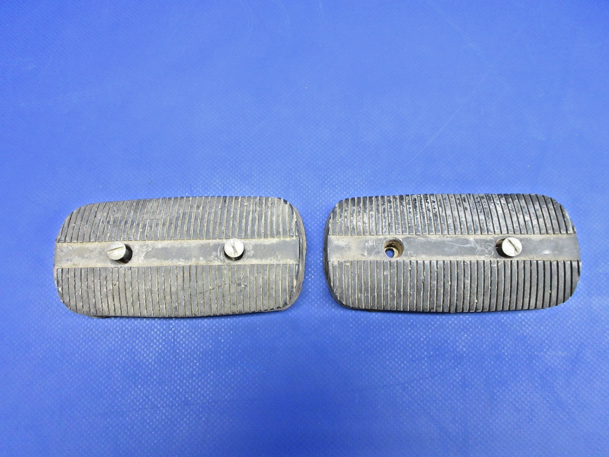 Piper Rudder Pedal Pad P/N 62866-00 LOT OF 2  (0926-718)1