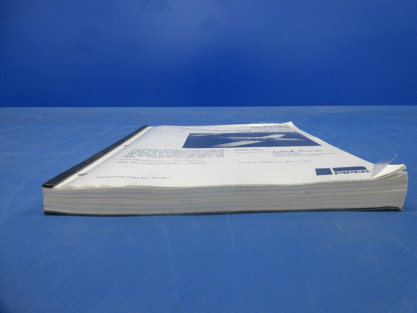 Piper PA-32RT-300T Pilot Operating Handbooks & Check List P/N 230-58 (1124-702)