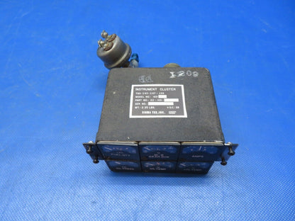 Enstrom 280FX Instrument Cluster Gauge 28v 22-169-09-3L WARRANTY (1024-208)
