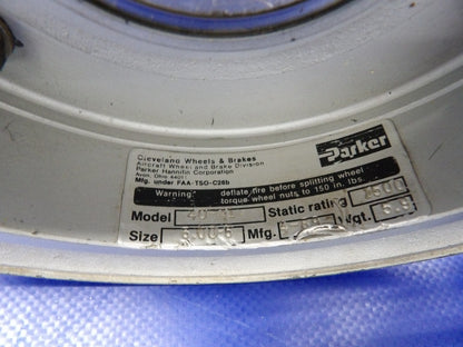 Ercoupe 415 Cleveland 40-41 Main Wheel 6.00-6 161-03000, 161-02700 (0226-2016)1